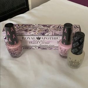 2 for $18 OPI + Royal Apothic Gorgeous Nails